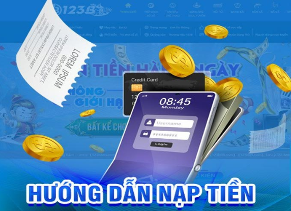 Tận hưởng niềm vui cá cược tại 123b với ưu đãi nạp tiền đặc biệt!